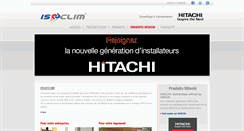 Desktop Screenshot of isoclim.com